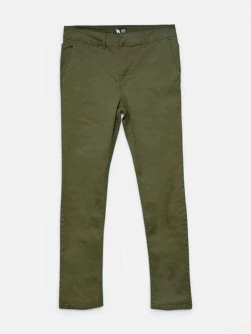 Pantalon Gotcha Chino Verde Miltar