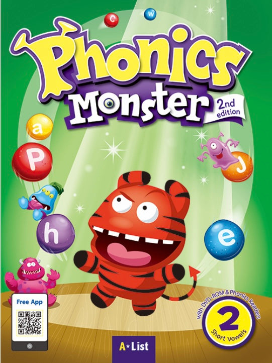 Phonics Monster 2 (2nd Edition) – 2 Workbook Set