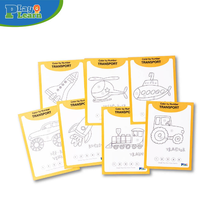 Play Plearn Kid Coloring Pad Set