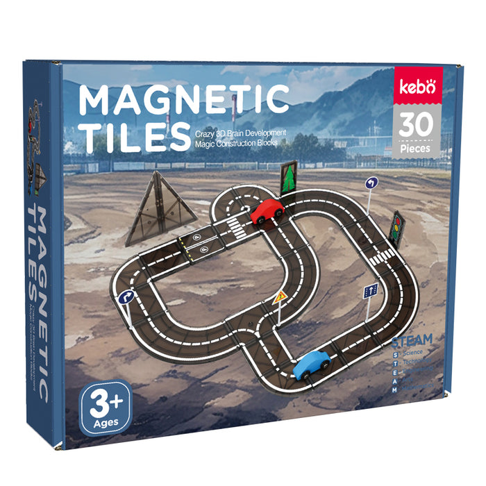 Playdate Kebo Road Magnetic Tiles