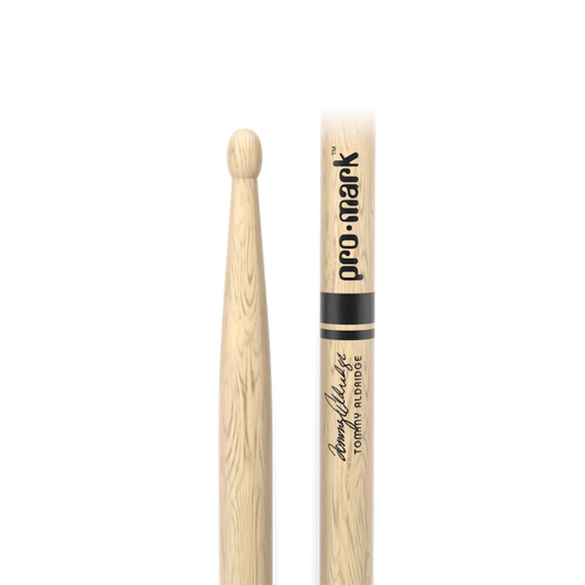Promark Tommy Aldridge Signature Shira Kashi Oak Wood Tip Drumstick Pair