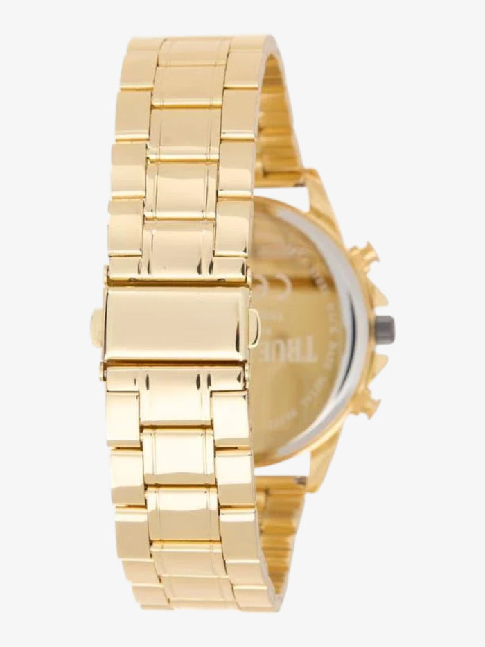 Reloj True Religion Cronografo con Pulseras Dorado Negro