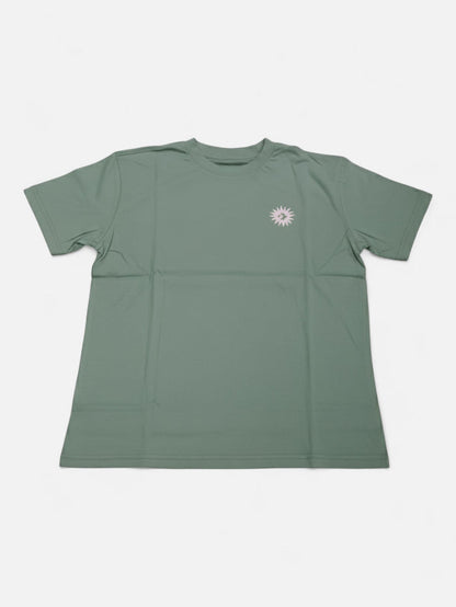 Remera Converse Mujer Floral Graphic Verde