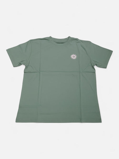 Remera Converse Mujer Floral Graphic Verde