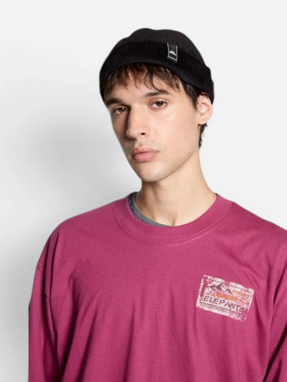 Remera Elepants Oversize Pass Bordo