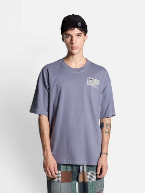 Remera Elepants Oversize Pass Gris Oscuro