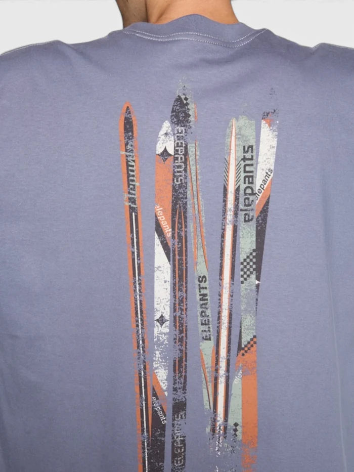 Remera Elepants Oversize Pass Gris Oscuro