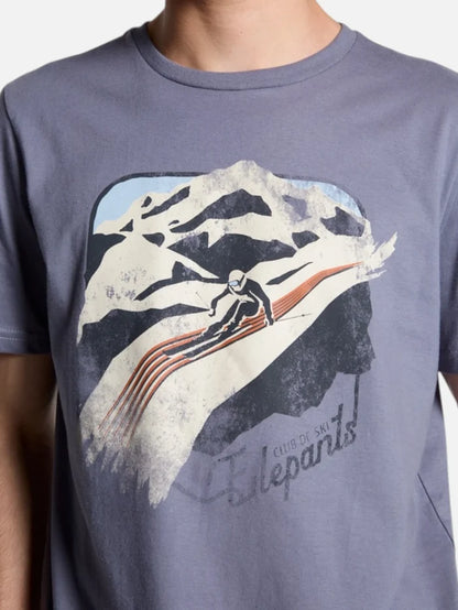 Remera Elepants Snow Park Gris Oscuro