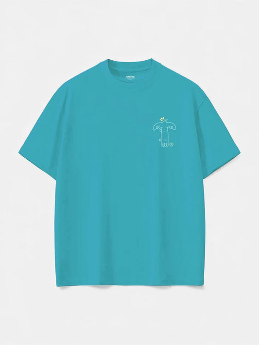 Remera Familyarg Birdi Celeste