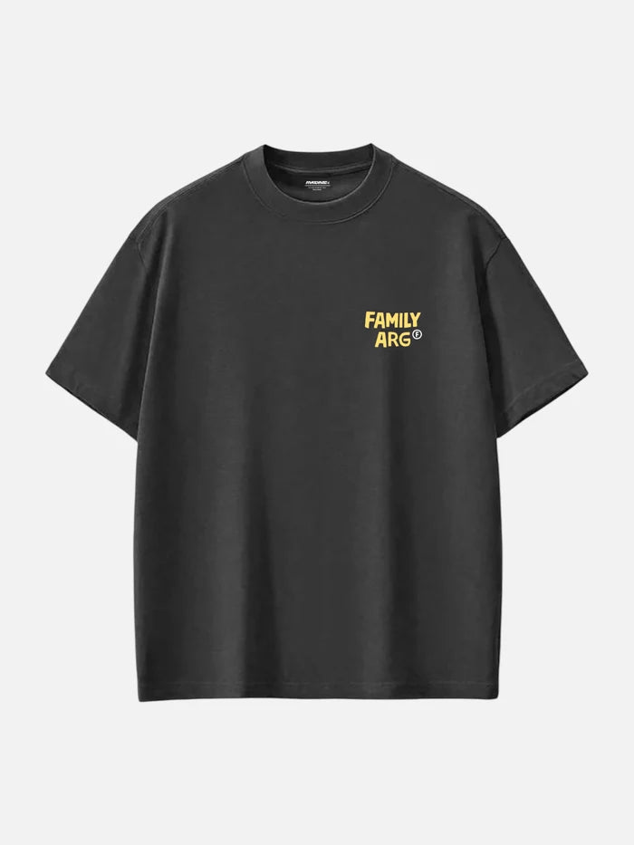 Remera Familyarg Tired Supersized Gris
