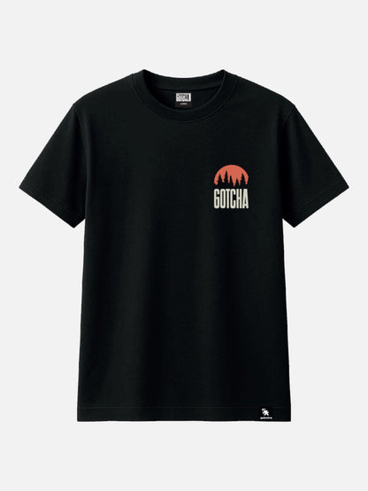 Remera Gotcha Forest Negro