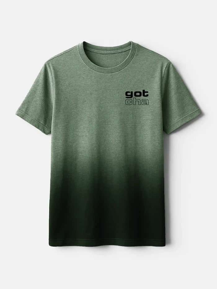 Remera Gotcha Not Even Dyed Verde