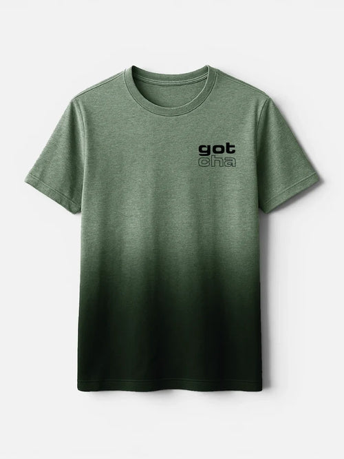 Remera Gotcha Not Even Dyed Verde