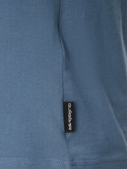 Remera Quiksilver Basic Azul
