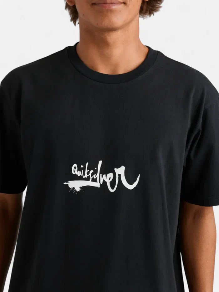 Remera Quiksilver Impaired Moe Negro