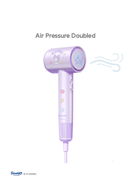 Sanrio Charcaters & CHERRY High-Speed Hair Dryer