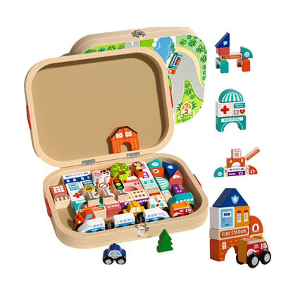 The Kiddie Concept City Blocks Set