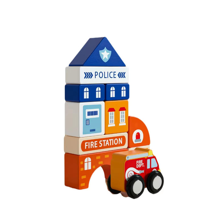 The Kiddie Concept City Blocks Set