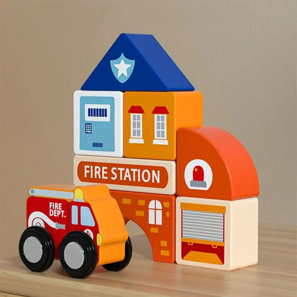 The Kiddie Concept City Blocks Set