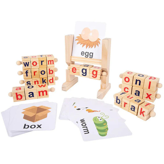 The Kiddie Concept Reading and Spelling Blocks