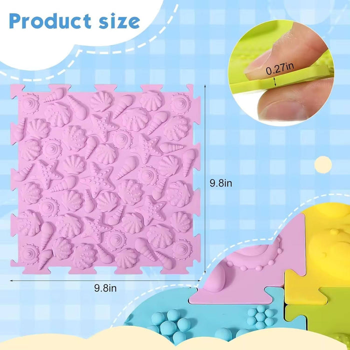 The Kiddie Concept Sensory Puzzle Mat