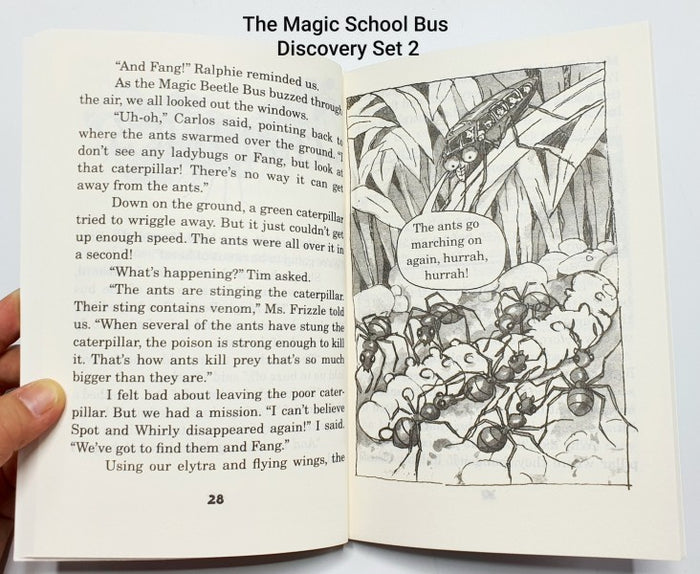 The Magic School Bus Discovery Book Set 1 and 2