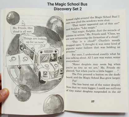 The Magic School Bus Discovery Book Set 1 and 2