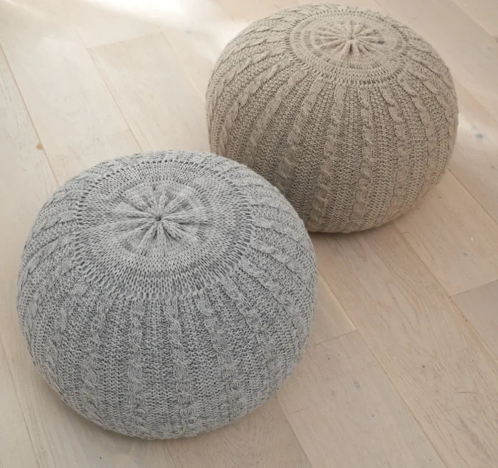 Tutti Bambini Knitted Pouffe Footstool
