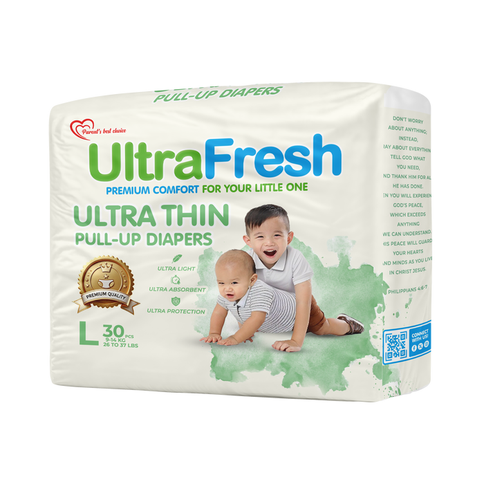 UltraFresh Ultra Thin Pull-Up Diapers
