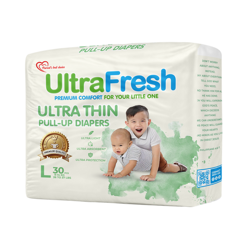 UltraFresh Ultra Thin Pull-Up Diapers