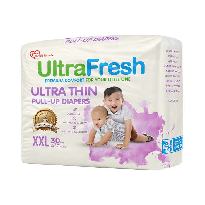 UltraFresh Ultra Thin Pull-Up Diapers