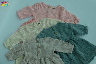 Wee Oats Gummy Organic Cuffed Dress