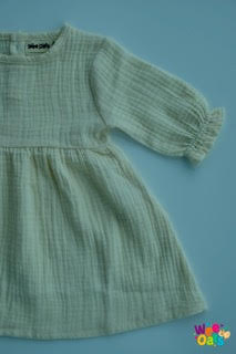 Wee Oats Gummy Organic Cuffed Dress