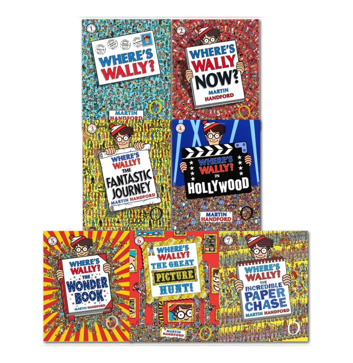 Where’s Wally? 7-Book Seek-and-Find Collection