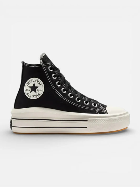 Zapatillas Converse Chuck Taylor Move Hi Negro Crudo