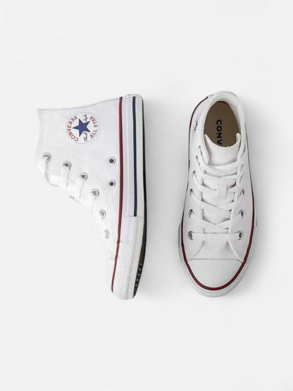 Zapatillas Converse Niño Chuck Taylor Hi Blanco