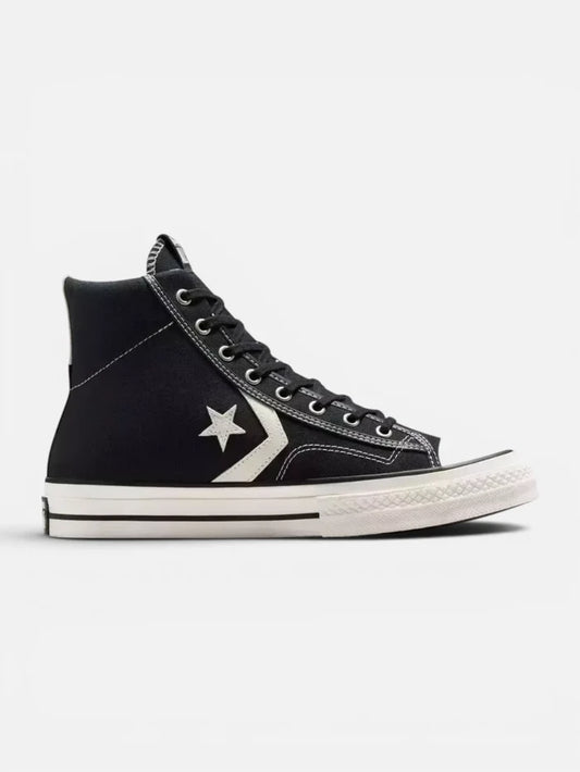 Zapatillas Converse Star Player 76 Hi Negro Blanco