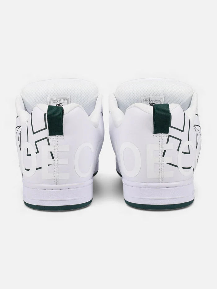 Zapatillas DC Court Graffik Blanco Verde