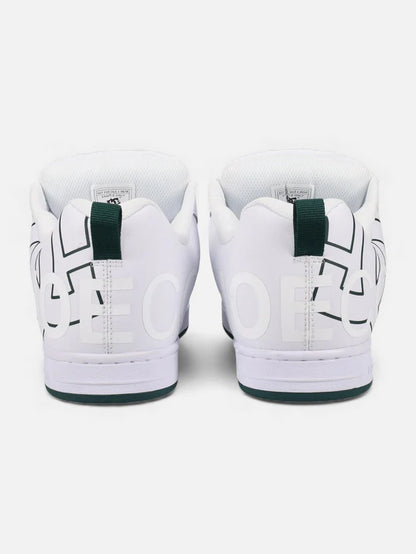Zapatillas DC Court Graffik Blanco Verde