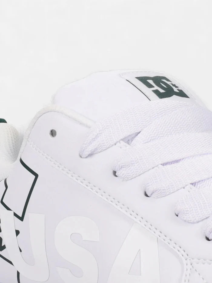 Zapatillas DC Court Graffik Blanco Verde