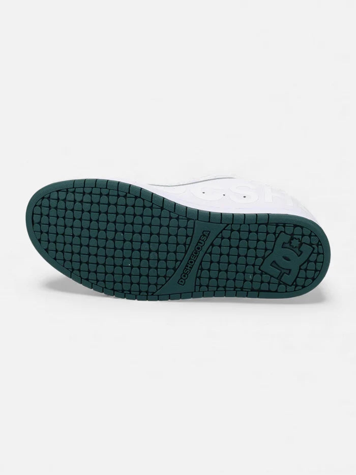 Zapatillas DC Court Graffik Blanco Verde