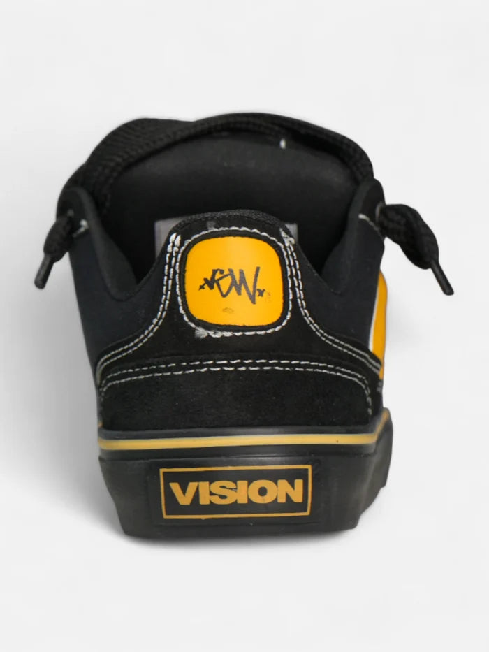 Zapatillas Vision Street Wear Stick Negro Amarillo