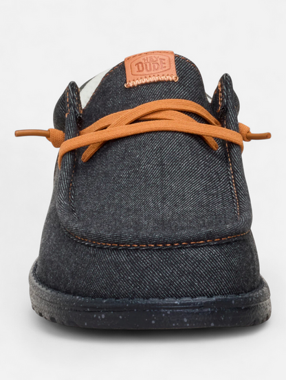 Zapatos Hey Dude Wally Funk Denim Gris