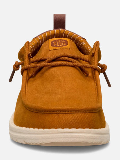 Zapatos Hey Dude Wally Vintage Classic Mostaza