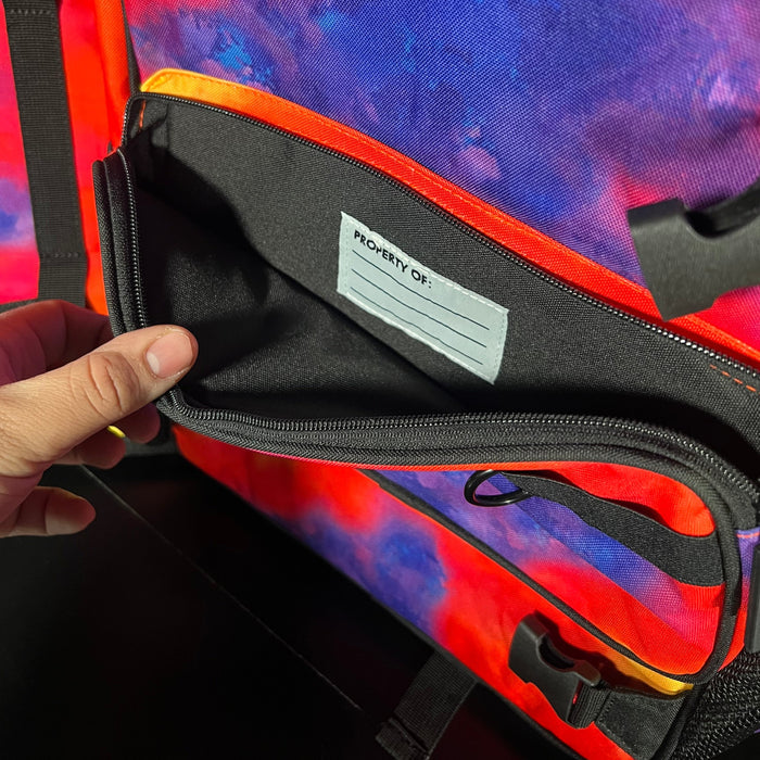 Zildjian ZXBP00202 Student Series Backpack/Stick Bag Combo in Orange Burst