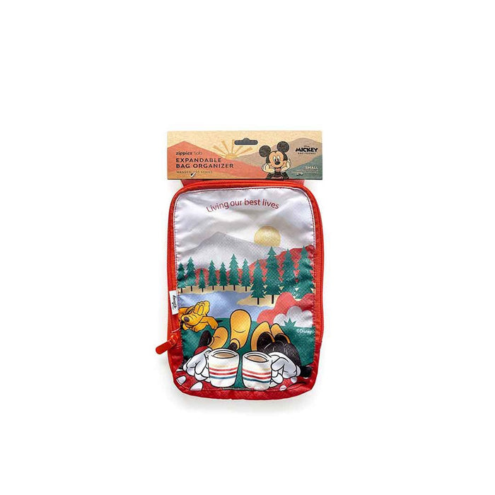 Zippies Lab Mickey & Friends Wanderlust Expandable Bag Organizers
