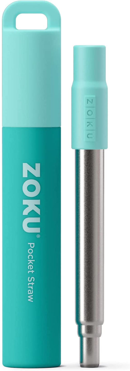 ZOKU Stainless Steel Pocket Straw