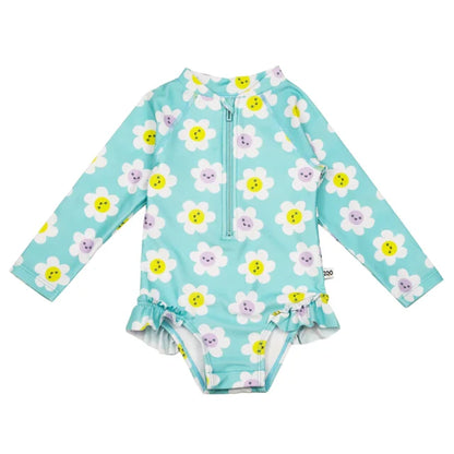 Zoocchini Girls Rashguard Swimsuit