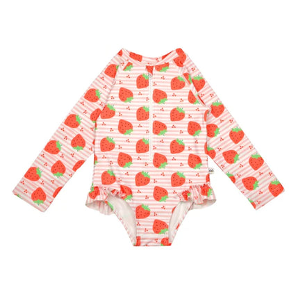 Zoocchini Girls Rashguard Swimsuit