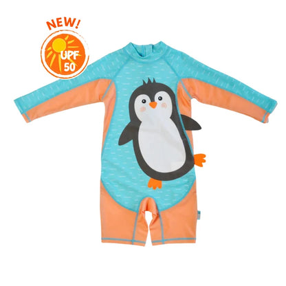 Zoocchini Rashguard Swimsuit Long Sleeves